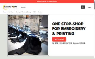 Pacific Point Apparel - Embroidery & Printing