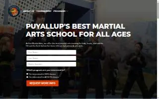 Kiai Martial Arts of Frederickson website