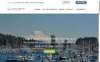 Harbor Health and Apothecary Pharmacy of Gig Harbor website