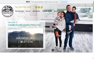 Harbor Life Chiropractic website