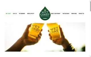 Wet Coast Brewing Co. website