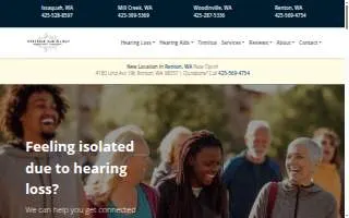 Eastside Audiology & Hearing Services of Graham website