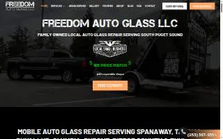 Freedom Auto Glass LLC of Graham website