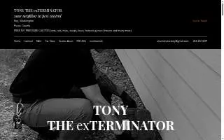 Tony the exTerminator website