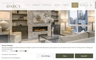 Designs by Darcy website