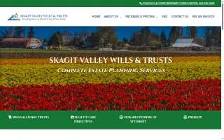 Skagit Valley Wills & Trusts of Grandview website