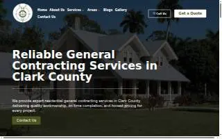 Clark County General Contracting LLC website