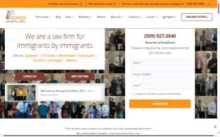 Quiroga Law Office, PLLC of Hazel Dell website