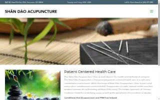 Shan Dao Acupuncture website