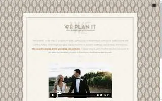 We Plan It of Hazel Dell website