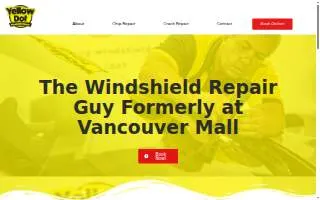 Yellow Dot Windshield Repair of Hazel Dell website