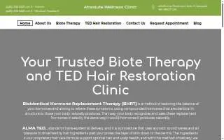 Absolute Wellness Clinic website