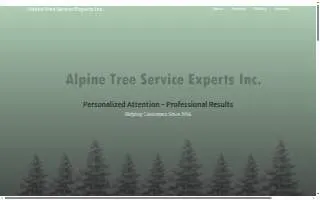 Alpine Tree Experts website