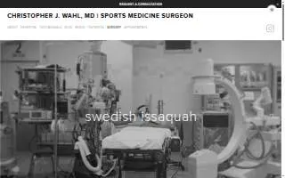Christopher J. Wahl, MD of Issaquah website