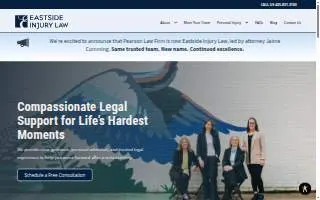Eastside Injury Law website