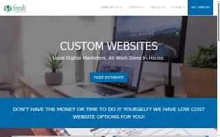 Fresh Design Concepts website