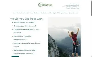 Kenney Wealth Planning & Management website