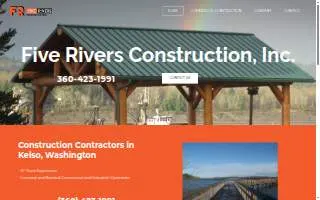 Five Rivers Construction, Inc. website