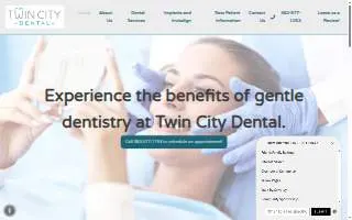 Twin City Dental of Kelso website