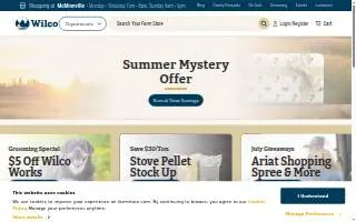 Wilco Farm Store of Silverton website