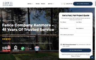 Contour Fence of Kenmore