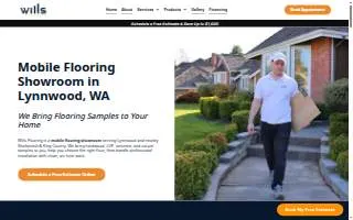 Wills Flooring of Kenmore website