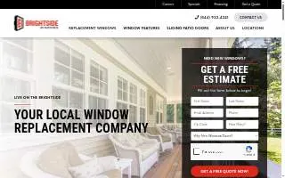 Brightside Windows of Kennewick website