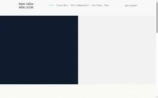 Callow Counseling & Consulting website