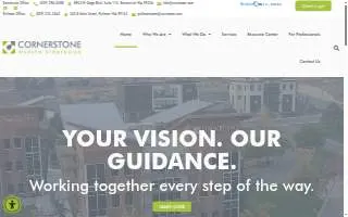 Cornerstone Wealth Strategies website