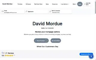 David Mordue - Forward Financial Group - NMLS#120640 website