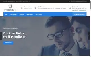 Incognito IT website