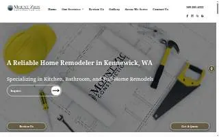 Mount Zion Construction of Kennewick website