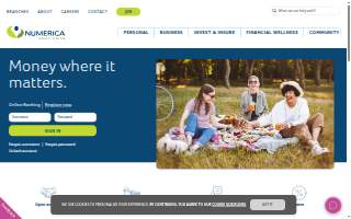 Numerica Credit Union - Gage Branch website