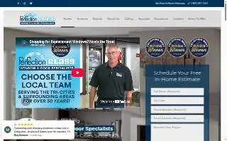Perfection Glass of Kennewick website