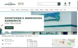 Sportsman's Warehouse of Kennewick website