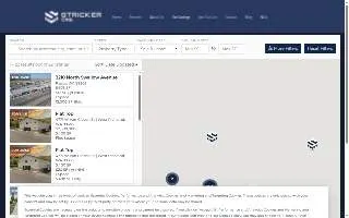 StrickerCRE website