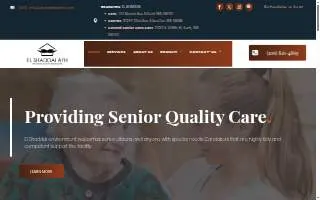 El Shaddai AFH/Senior Care Facility website