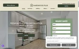 Hardwood Plus LLC of Kent website