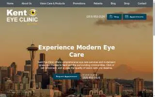 Kent Eye Clinic website