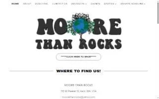Moore Than Rocks website