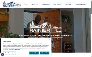 Rainier Title of Kent
