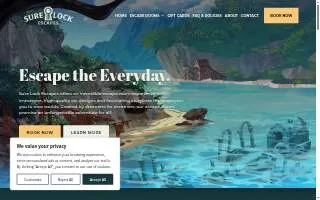 Sure Lock Escapes - Kent website