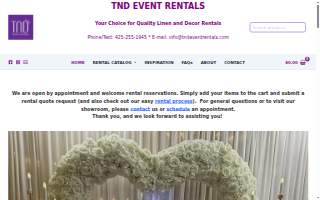 TND Event Rentals and Supplies of Kent