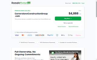 Cornerstone Construction Group Inc.