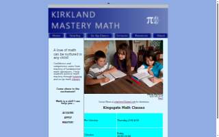 Kirkland Mastery Math
