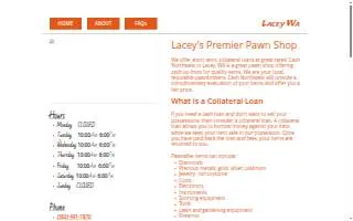 Cash Northwest website
