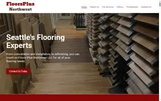 Floors Plus Northwest LLC of Lake Forest Park website