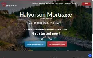 Halvorson Mortgage LLC, NMLS# 1956709 website