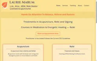 Laurie Marum website