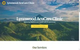 Lynnwood AcuCare Clinic 한의원 website